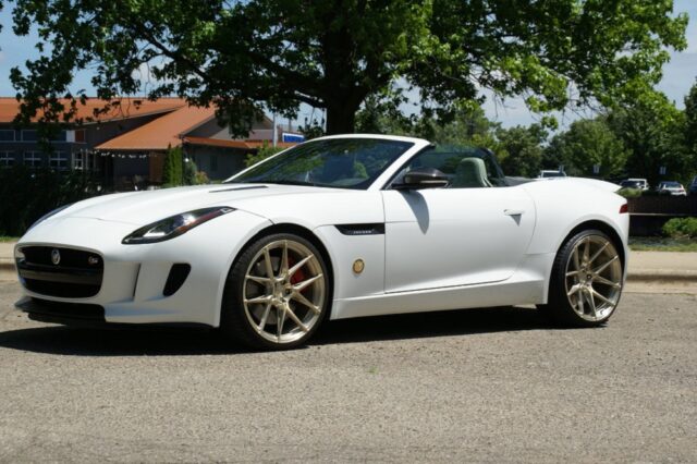 Jaguar F-TYPE Rolling on BC Forged Wheels