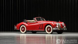 1956 Jaguar XK140 MC DHC Raced by Denise McCluggage