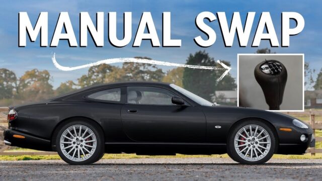 Jaguar XKR Manual Swap
